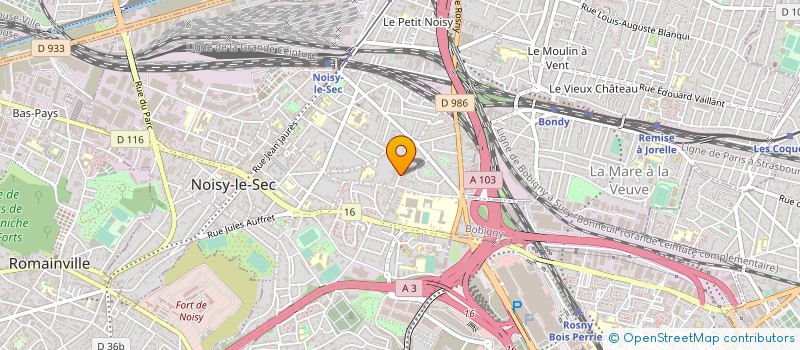 localisation de l'entreprise MADAME SANDRINE HERAULT à NOISY-LE-SEC