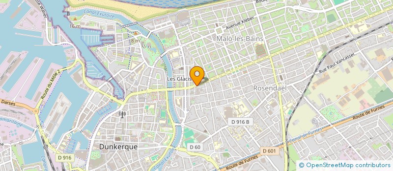 localisation de l'entreprise MADAME SANDRINE HERICOTTE à DUNKERQUE