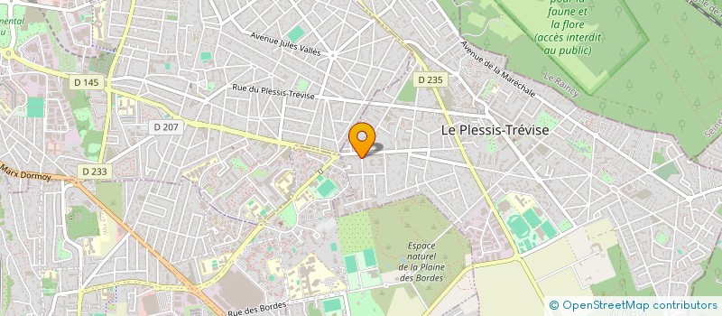localisation de l'entreprise MADAME SANDRINE HERMAN à LE PLESSIS-TREVISE