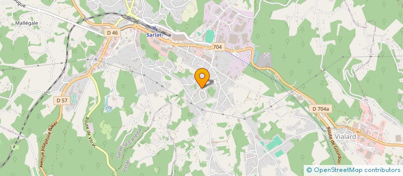 localisation de l'entreprise MADAME SANDRINE HERNANDO  SARLAT-LA-CANEDA