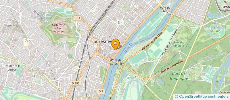 localisation de l'entreprise MADAME SANDRINE HERVEIN à SURESNES
