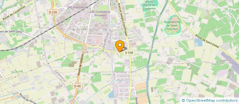 localisation de l'entreprise MADAME SANDRINE HILMOINE à CARPENTRAS