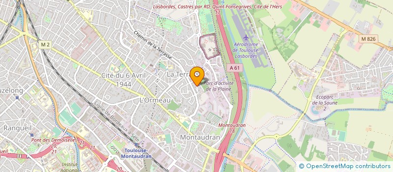 localisation de l'entreprise MADAME SANDRINE HOLLANDE à TOULOUSE