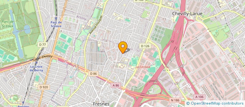 localisation de l'entreprise MADAME SANDRINE HOLSIN  FRESNES