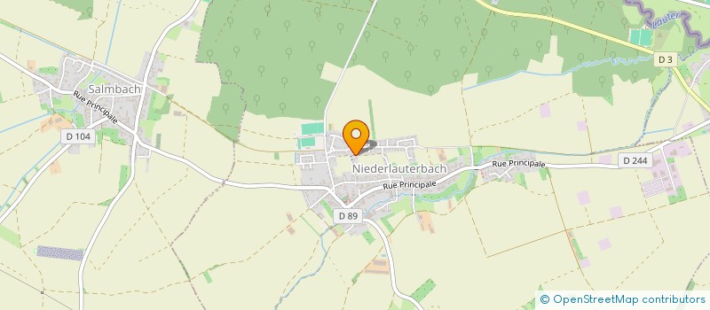 localisation de l'entreprise MADAME SANDRINE HUFSCHMIDT à NIEDERLAUTERBACH