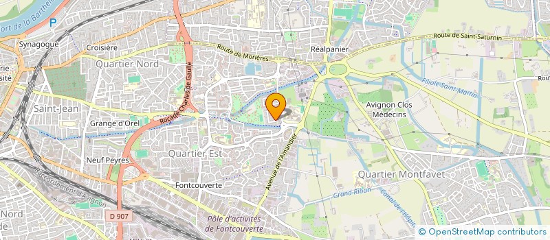 localisation de l'entreprise MADAME SANDRINE ILLIANO  AVIGNON