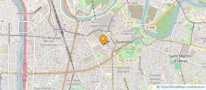 localisation de l'entreprise MADAME SANDRINE INCHAURTIETA à GRENOBLE