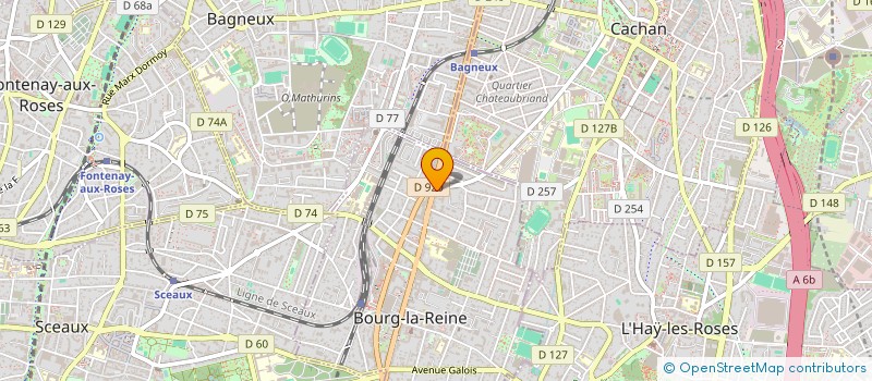 localisation de l'entreprise MADAME SANDRINE INGENDE à BOURG-LA-REINE