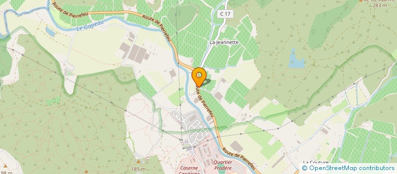 localisation de l'entreprise MADAME SANDRINE ISSENJOU  HYERES