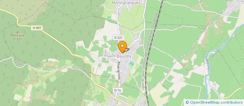 localisation de l'entreprise MADAME SANDRINE IZARD  SAINT-BAUZELY