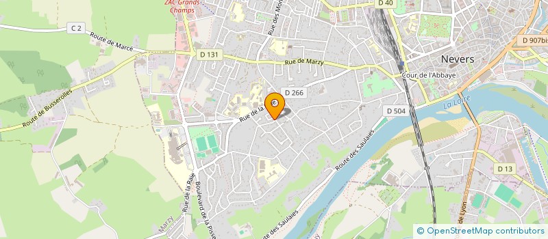 localisation de l'entreprise MADAME SANDRINE JACQUIRI à NEVERS