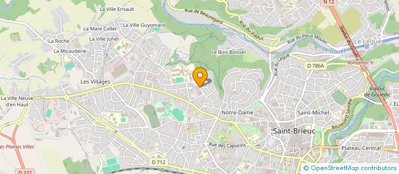 localisation de l'entreprise MADAME SANDRINE JALANS à SAINT-BRIEUC