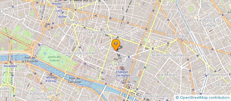 localisation de l'entreprise MADAME SANDRINE JANIN-GADOUX  PARIS