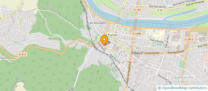 localisation de l'entreprise MADAME SANDRINE JARDINIER à ELBEUF
