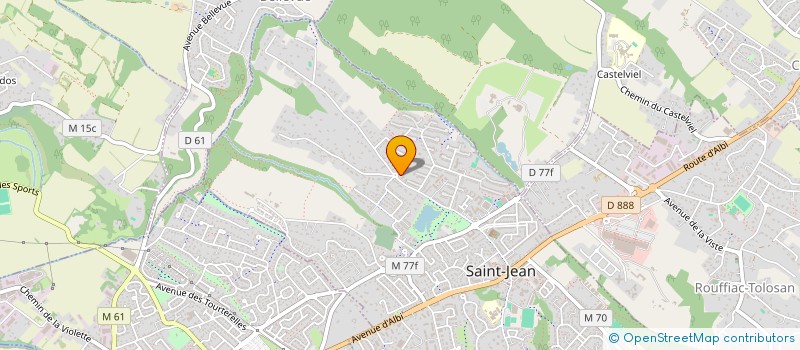 localisation de l'entreprise MADAME SANDRINE JARNOT à SAINT-JEAN
