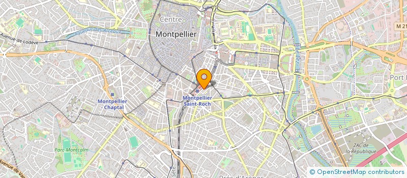 localisation de l'entreprise MADAME SANDRINE JAVARY à MONTPELLIER