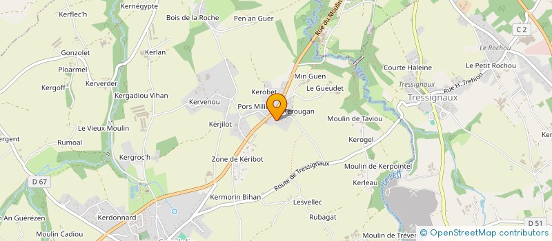 localisation de l'entreprise MADAME SANDRINE JEANDIN  GOUDELIN