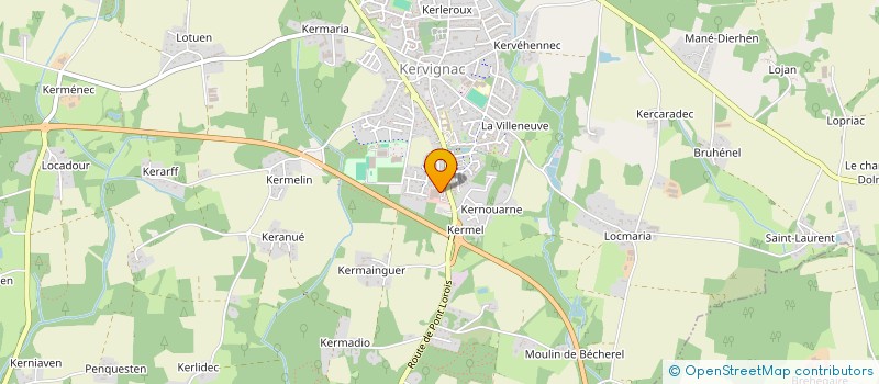 localisation de l'entreprise MADAME SANDRINE JEGOUSSE à KERVIGNAC