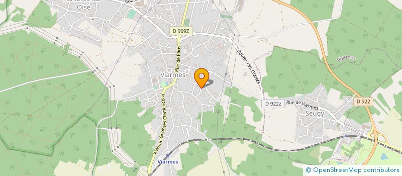 localisation de l'entreprise MADAME SANDRINE JEVAIN  VIARMES