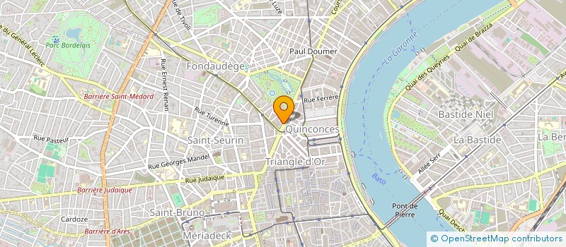 localisation de l'entreprise MADAME SANDRINE JOINAU  BORDEAUX