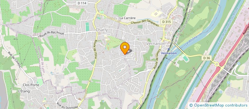 localisation de l'entreprise MADAME SANDRINE JONAC  CHARLY