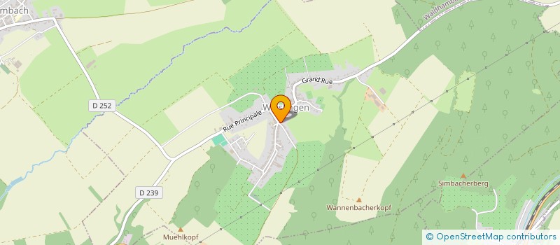 localisation de l'entreprise MADAME SANDRINE JONEAU  WEISLINGEN