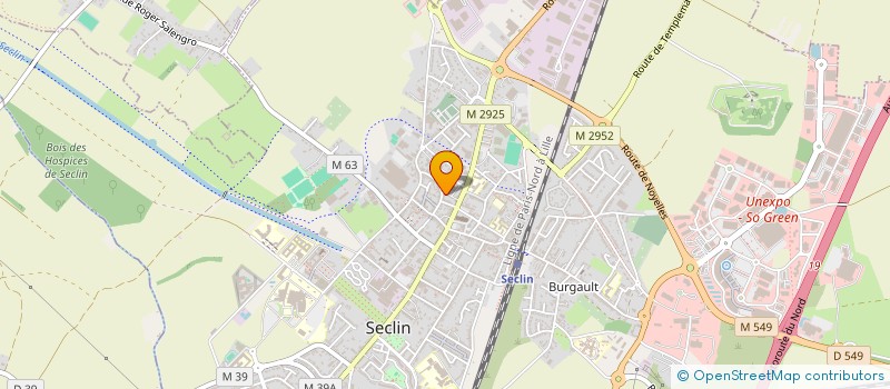 localisation de l'entreprise MADAME SANDRINE JOOS  SECLIN