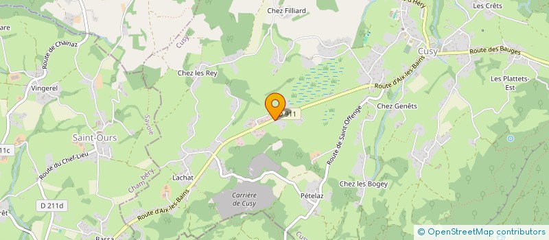 localisation de l'entreprise MADAME SANDRINE JULLIEN  SAINT-FELIX