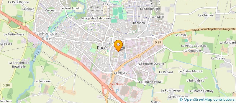 localisation de l'entreprise MADAME SANDRINE JULOU à PACE
