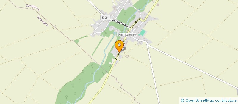 localisation de l'entreprise MADAME SANDRINE JUSKO  DAMPIERRE