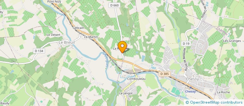 localisation de l'entreprise MADAME SANDRINE KERMANN à TERNAND