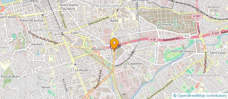 localisation de l'entreprise MADAME SANDRINE KHEMIS  MARSEILLE