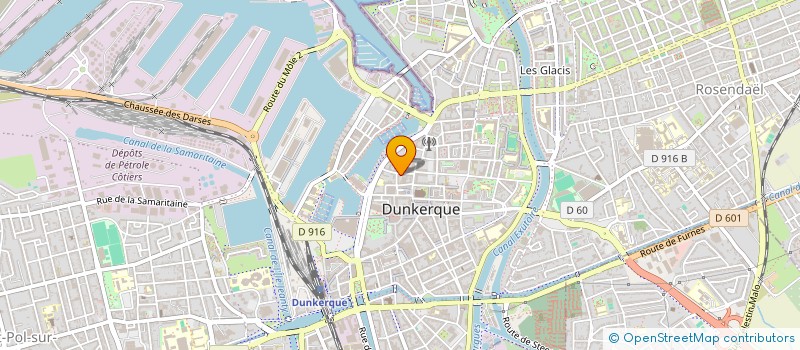 localisation de l'entreprise MADAME SANDRINE KIELBASIEWICZ à DUNKERQUE