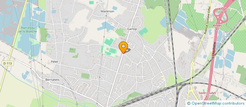 localisation de l'entreprise MADAME SANDRINE KNOLL  AMBARES-ET-LAGRAVE