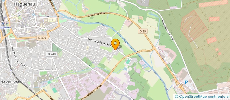 localisation de l'entreprise MADAME SANDRINE KOELL  HAGUENAU