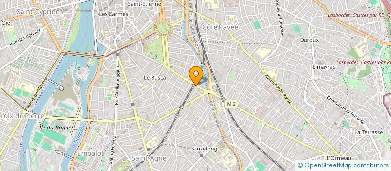 localisation de l'entreprise MADAME SANDRINE KOUBY à TOULOUSE