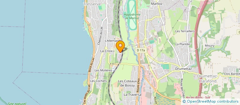 localisation de l'entreprise MADAME SANDRINE KREBS  TRESSERVE