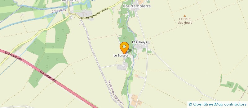 localisation de l'entreprise MADAME SANDRINE KSENTINI à SCEAUX-DU-GATINAIS