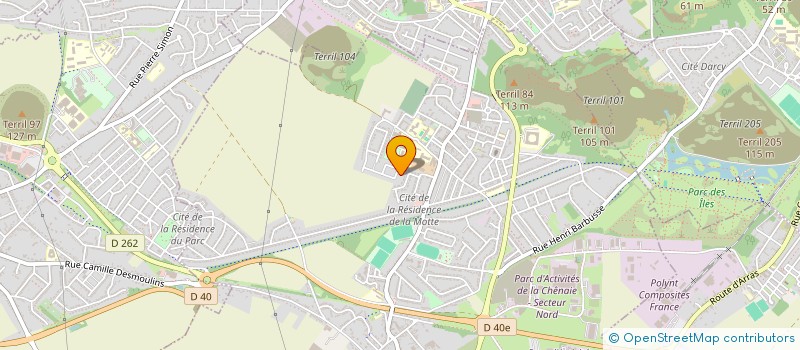 localisation de l'entreprise MADAME SANDRINE KSIAZEK  ROUVROY