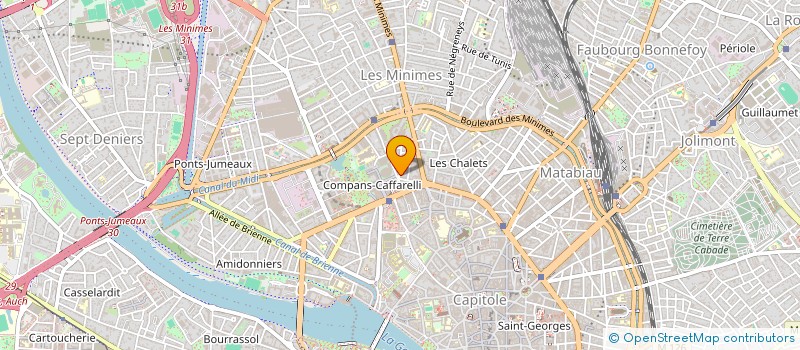 localisation de l'entreprise MADAME SANDRINE KUHN à TOULOUSE