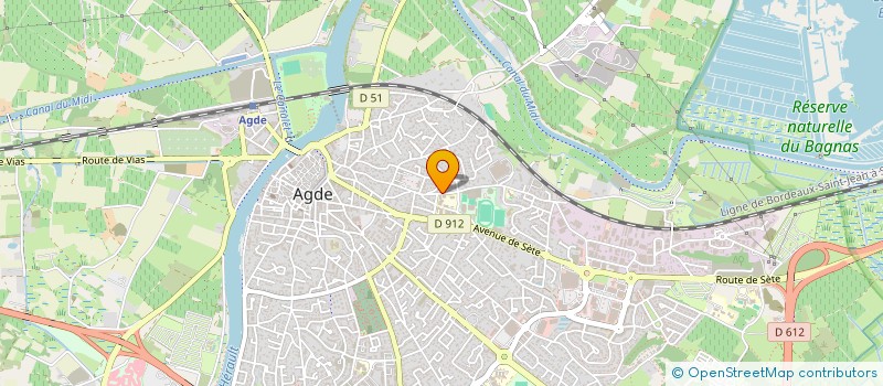 localisation de l'entreprise MADAME SANDRINE KUTT à AGDE