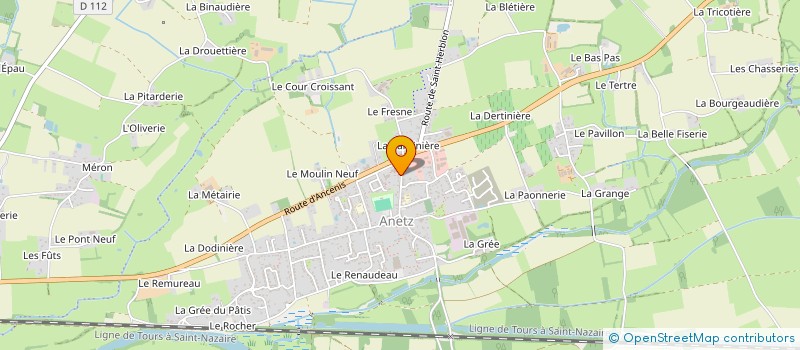 localisation de l'entreprise MADAME SANDRINE L 'HERMITE  VAIR-SUR-LOIRE