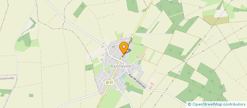 localisation de l'entreprise MADAME SANDRINE LABARRE  RAINNEVILLE