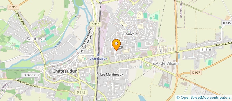 localisation de l'entreprise MADAME SANDRINE LABASSE à CHATEAUDUN