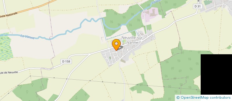localisation de l'entreprise MADAME SANDRINE LABBE à NEUVILLE-SUR-VANNE