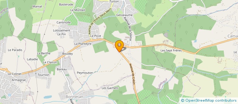 localisation de l'entreprise MADAME SANDRINE LABEILLE  SALLEBUF