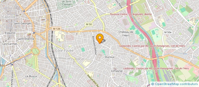 localisation de l'entreprise MADAME SANDRINE LACORRE  LATRAPE