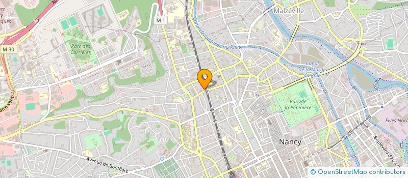 localisation de l'entreprise MADAME SANDRINE LACREUSE  NANCY