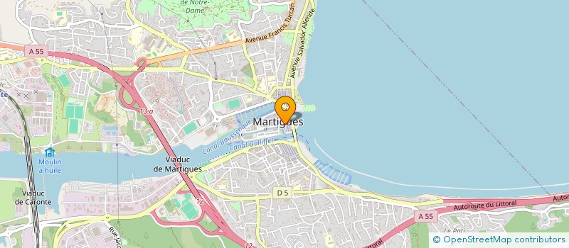 localisation de l'entreprise MADAME SANDRINE LACROIX  MARTIGUES