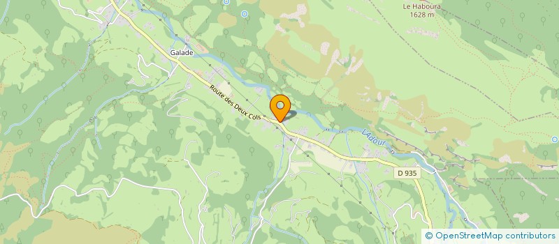 localisation de l'entreprise MADAME SANDRINE LAFFONT  ARCIZAC-ADOUR